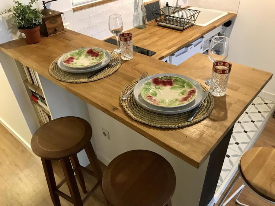 Le Madeline Apartment Nantes Bagian luar foto
